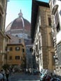 Florence 2005 :: Views of Florence, Tuscany and Italy :: Side streets in the shadows of the Duomo